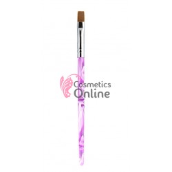 Pensula de unghii pentru Gel UV Mov Nr 10 Lidan, art PU60-05